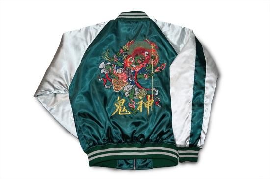 鬼神 F、2Lサイズ - 大熊商会｜上野アメ横のスカジャン専門店
