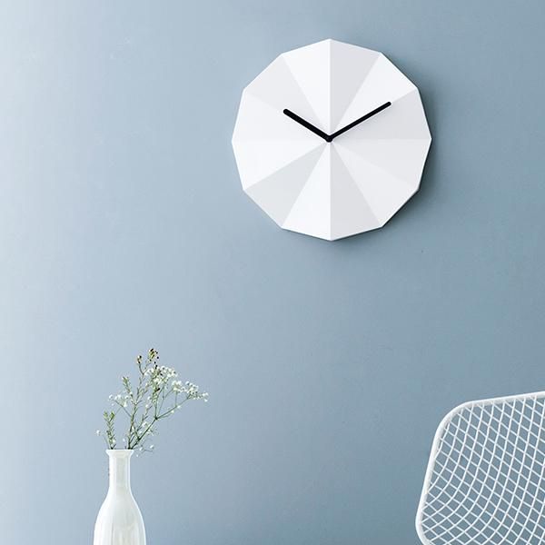 LAWA DESIGN | デルタ クロック ホワイト - ローガンアトリエ