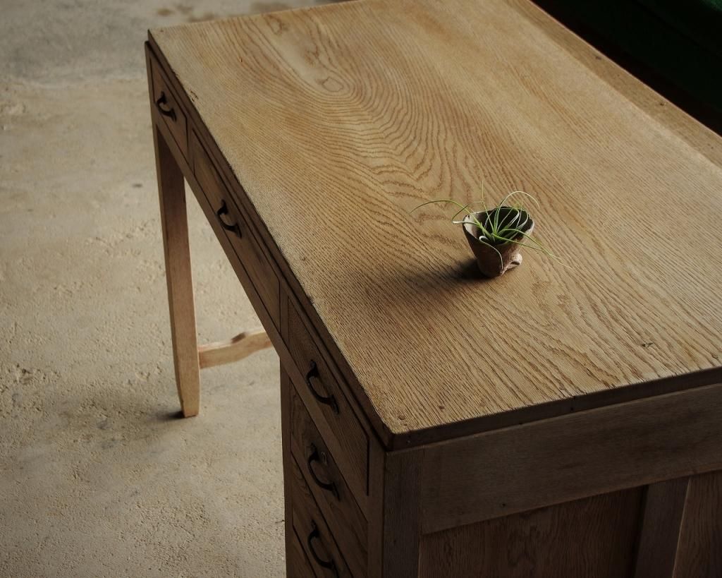 片袖机／デスク アンティーク 古家具