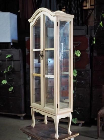 ヴィンテージガラスキャビネット ケビント 1980-90年代 古録展 配送