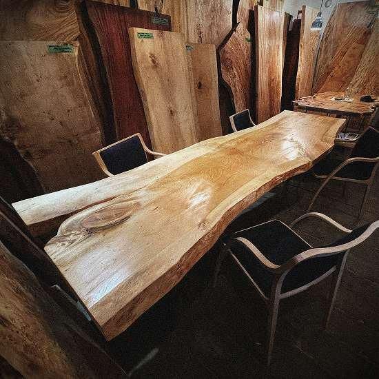 NO16 銀杏（イチョウ）枚板｜一枚板テーブル 通販｜大阪｜一枚板・無垢