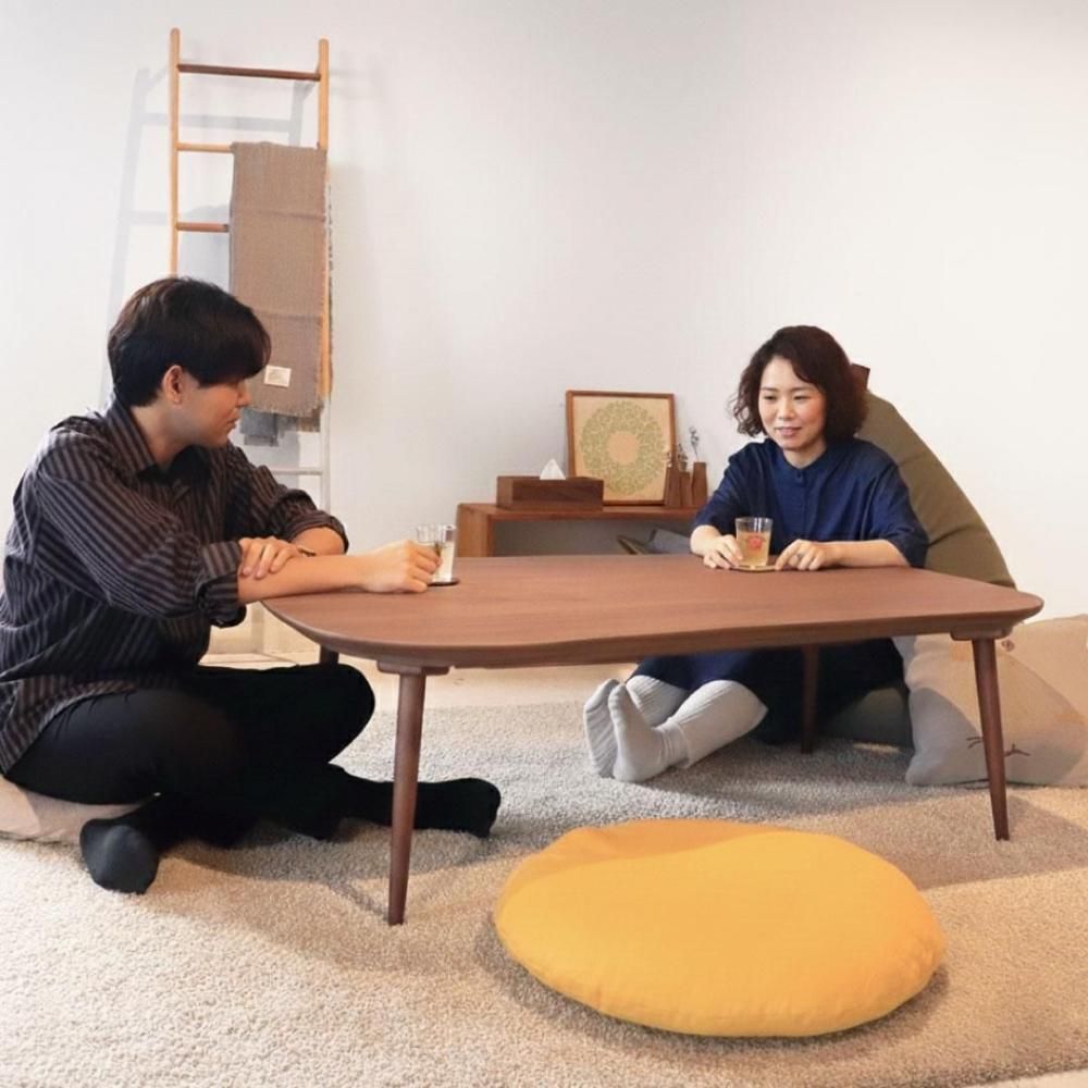 RASMO（ラスモ）/こたつテーブル/105・120cm/ウォールナット｜三島家具