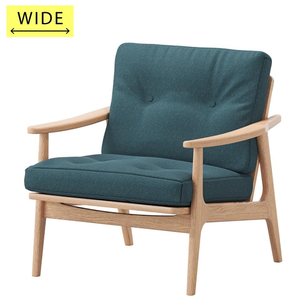 MARUNI60（マルニ60）/ ワイド / 1シーター / 両肘 / オークフレーム