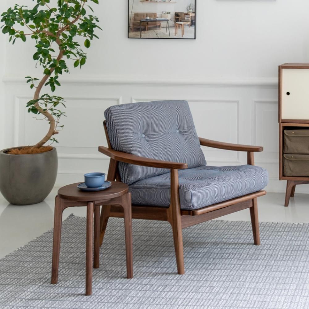 MARUNI60（マルニ60）/ 1シーター / 両肘 / ウォールナットフレーム