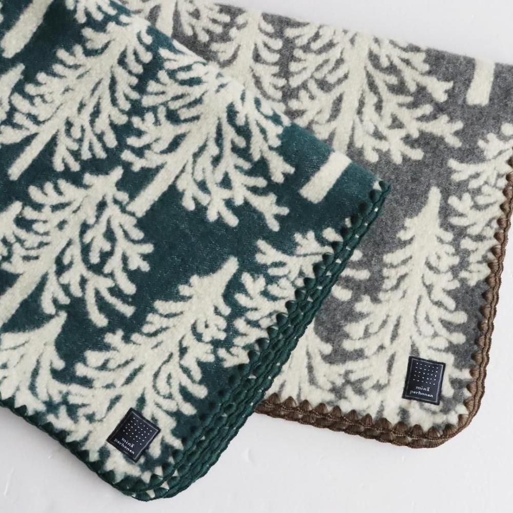 ミナ ペルホネン ウールブランケット/metsa/72.5×105cm｜三島家具