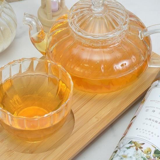 芯身美茶 -心安らぎリラックスTEA-【台湾烏龍茶×ジャスミン】缶(10