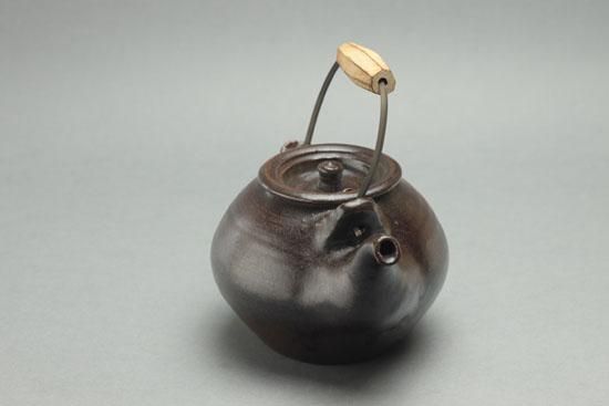 耐火ポット小サイズ(黒)市川孝 - 暮らしを楽しむうつわ・作家ものの和