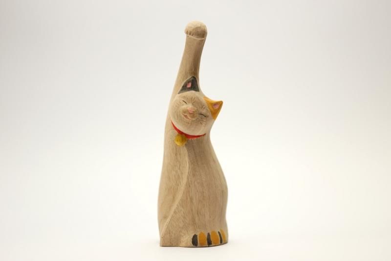 招き猫（福を引き寄せ）・梅野浩壱 - 暮らしを楽しむうつわ・作家