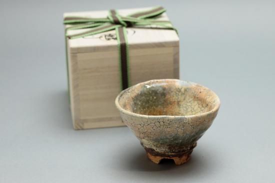 鬼萩ぐい呑(木箱付)D・黒田岳 - 暮らしを楽しむうつわ・作家ものの和