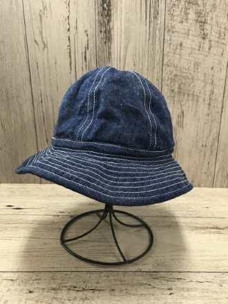 ザ リアルマッコイズ MA23002 DENIM HAT, WORKING, デニムアーミー