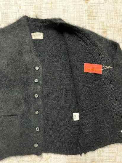 ザ・リアルマッコイズ MC19103 BLACK モヘアカーディガン JM MOHAIR