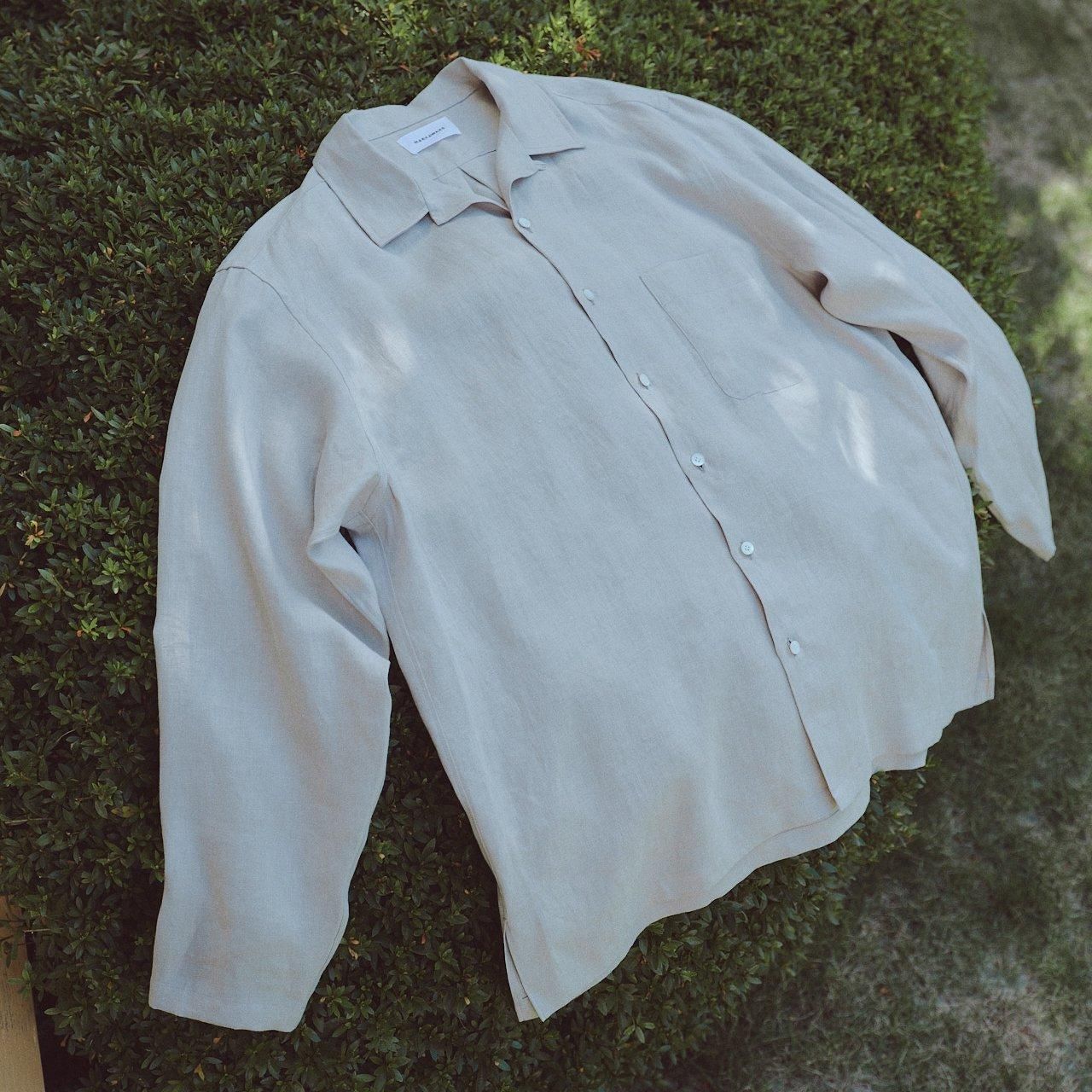 MARKAWARE(マーカウェア)24SS/春夏 定番のヘンプ素材を使用したシャツ2