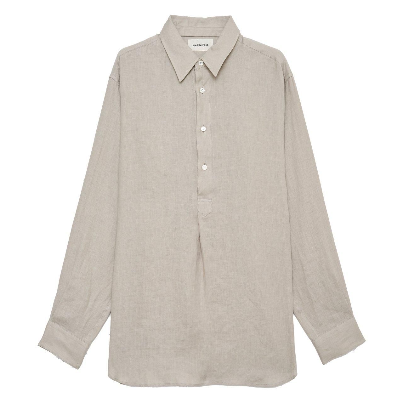 MARKAWARE(マーカウェア)24SS/春夏 定番のヘンプ素材を使用したシャツ2