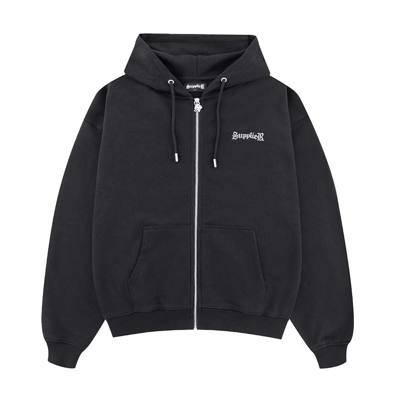 SUPPLIER (サプライヤー)｜2トーンラインストーン クロスジップ