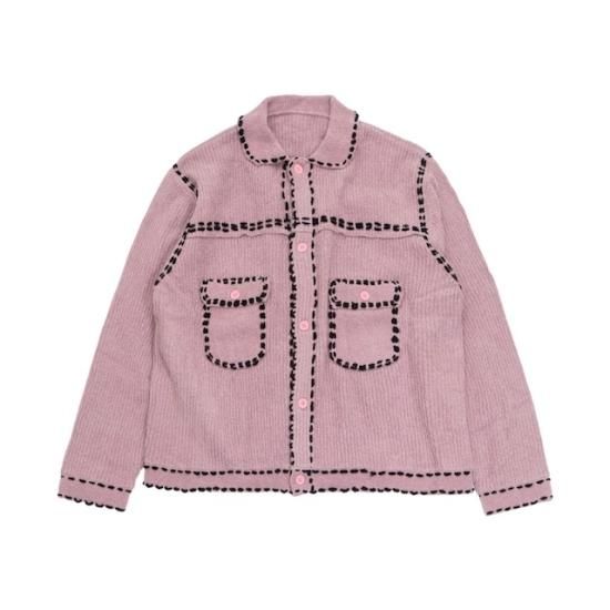 PHINGERIN/フィンガリン】PG1 KNIT(MOS PINK) - 「PLACE/プレイス