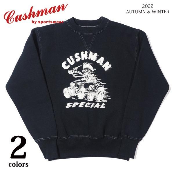 クッシュマン プリント セットインスウェット スエット KNUCKLE 26901P