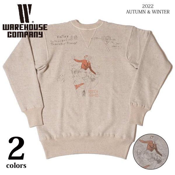 ウエアハウス Lot 403 PATSY フリーダムスリーブ スウェット スエット