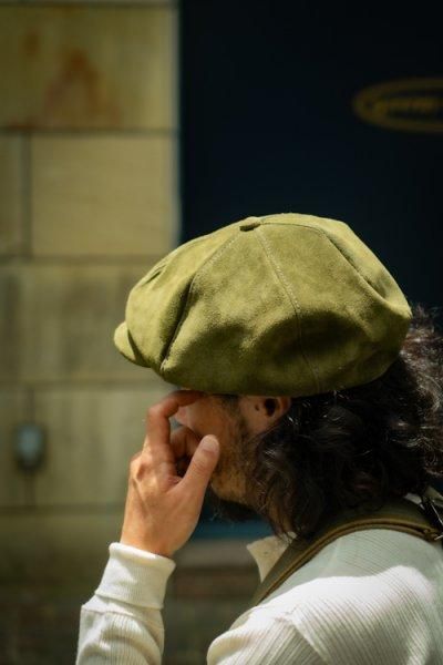 ザ リアルマッコイズ MA23014 8HU LEATHER CAP レザーキャップ