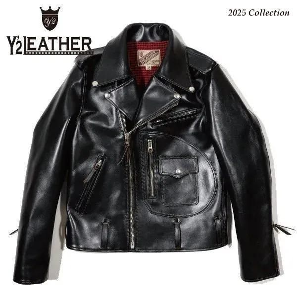 ワイツーレザー HR-55 VINTAGE HORSE D-POCKET DOUBLE RIDERS JACKET