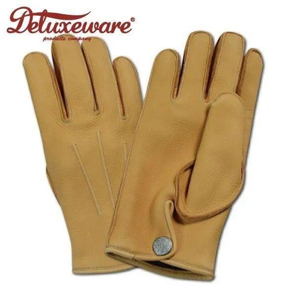 デラックスウエア DLG-002 DEER LEATHER GLOVE レザーグローブ 鹿革