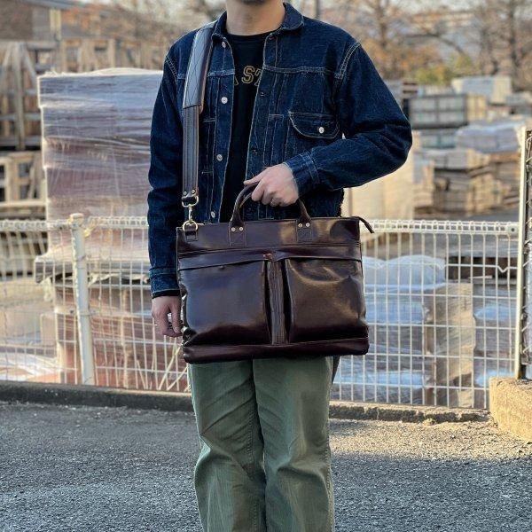 ワイツーレザー ホースハイド ヘルメットバッグ 馬革 BG-20 HORSE HIDE