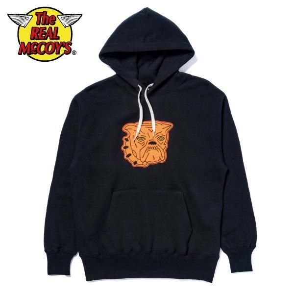 ザ リアルマッコイズ MC25122 LOOPWHEEL HOODED SWEATSHIRT / BULLDOGS