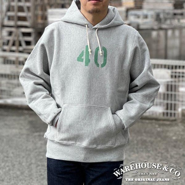 ウエアハウス 484 NO.40 リバースウィーブ スウェット パーカー
