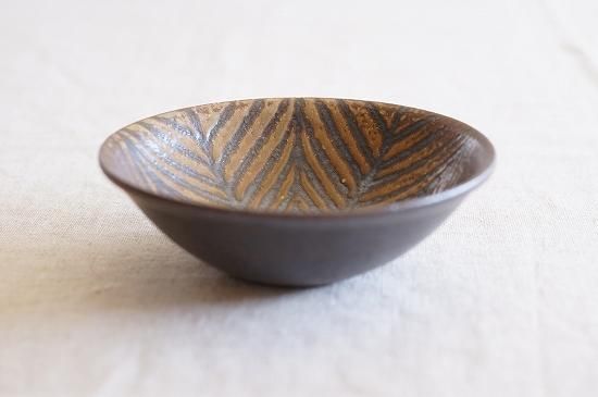 城進 鉄絵 5寸平鉢 107 - うつわと暮らしの道具 mokodi モコディ