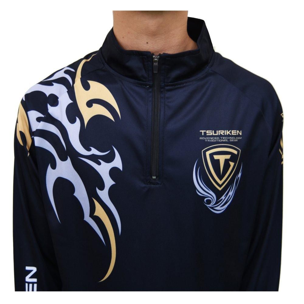 釣研ジップシャツTZ242 | 釣研- TSURIKEN