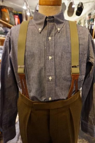 ALBERT THURSTON』 ( アルバートサーストン ) 別注 サスペンダー 英国