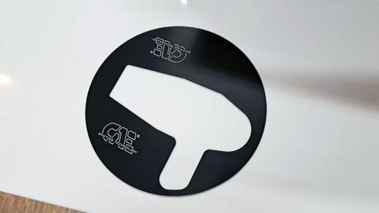 CAEウルトラシフター装着車専用CAEロゴ入りシフトゲートパネル