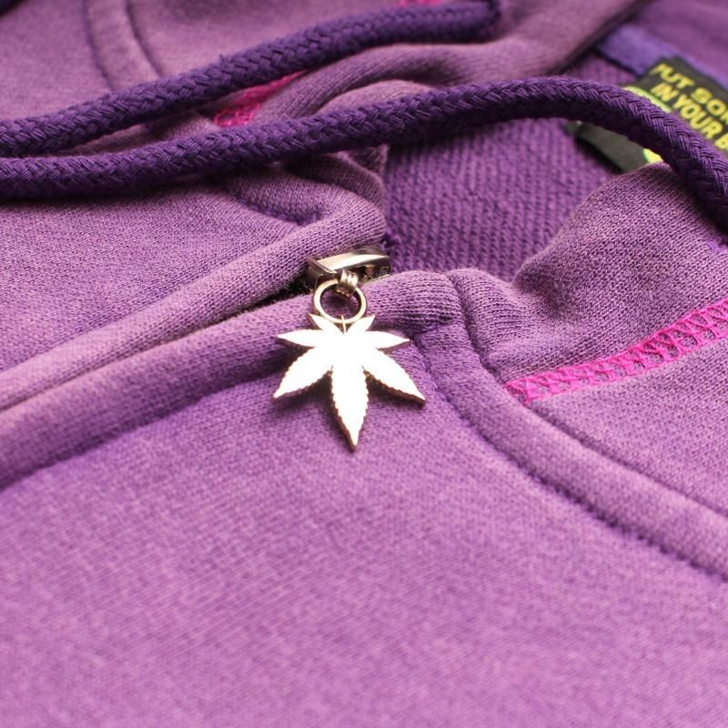 8box zip up hoodie【PURPLE / PINK】 - DOMICILE TOKYO ONLINE SHOP