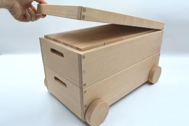 40mm基尺】40-3 直方体80個 立方体20個の積み木セット - 小さな大工さん