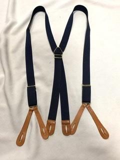 40s デッドストック サスペンダー ヴィンテージ 1940年代 ボタン式