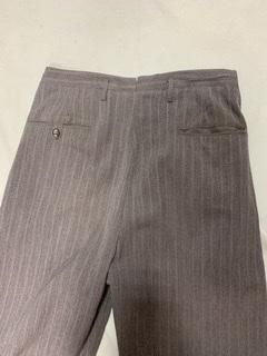 40s ピンストライプ 幅広 スラックス ヴィンテージ 1940年代 1930年代