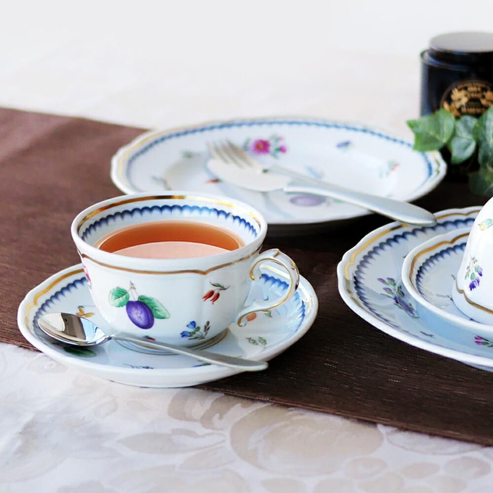 ジノリ 1735（GINORI 1735） イタリアンフルーツ ティーカップ＆ソーサー