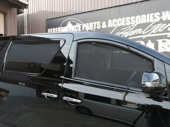 20アルファード 20ヴェルファイア ワンタッチシェード 後席5面セット