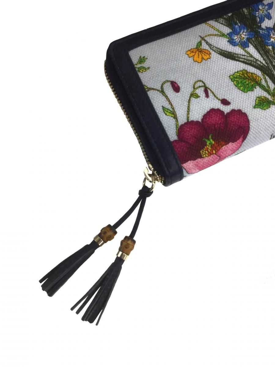 美品】グッチ/長財布/ウォレット/日本50周年記念/フローラプリント