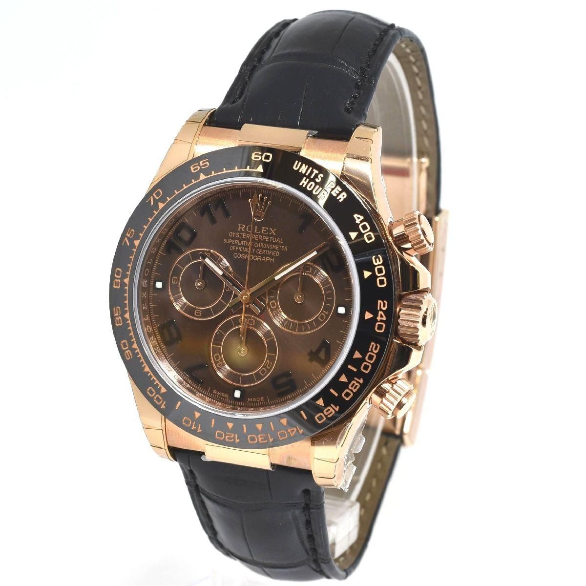 ロレックス デイトナ エバーゴールド 116515LN ☆腕時計 自動巻き