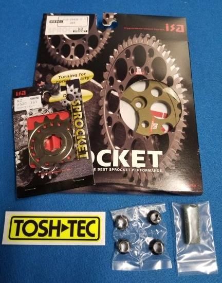 チェーン520コンバートKIT RZRエンジン搭載 RZ350ホイール用 - TOSH