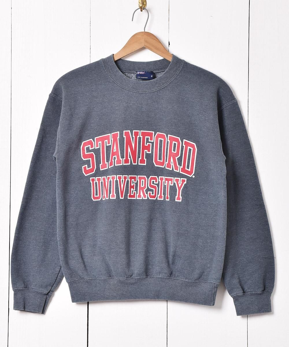 スタンフォード大学 カレッジプリントスウェット - 古着屋