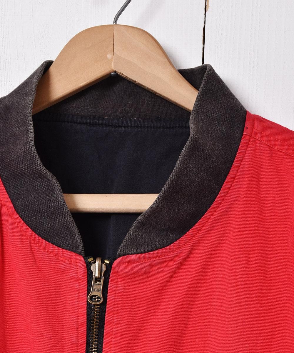 Marlboro リバーシブルブルゾン - 古着屋グレープフルーツ ムーン