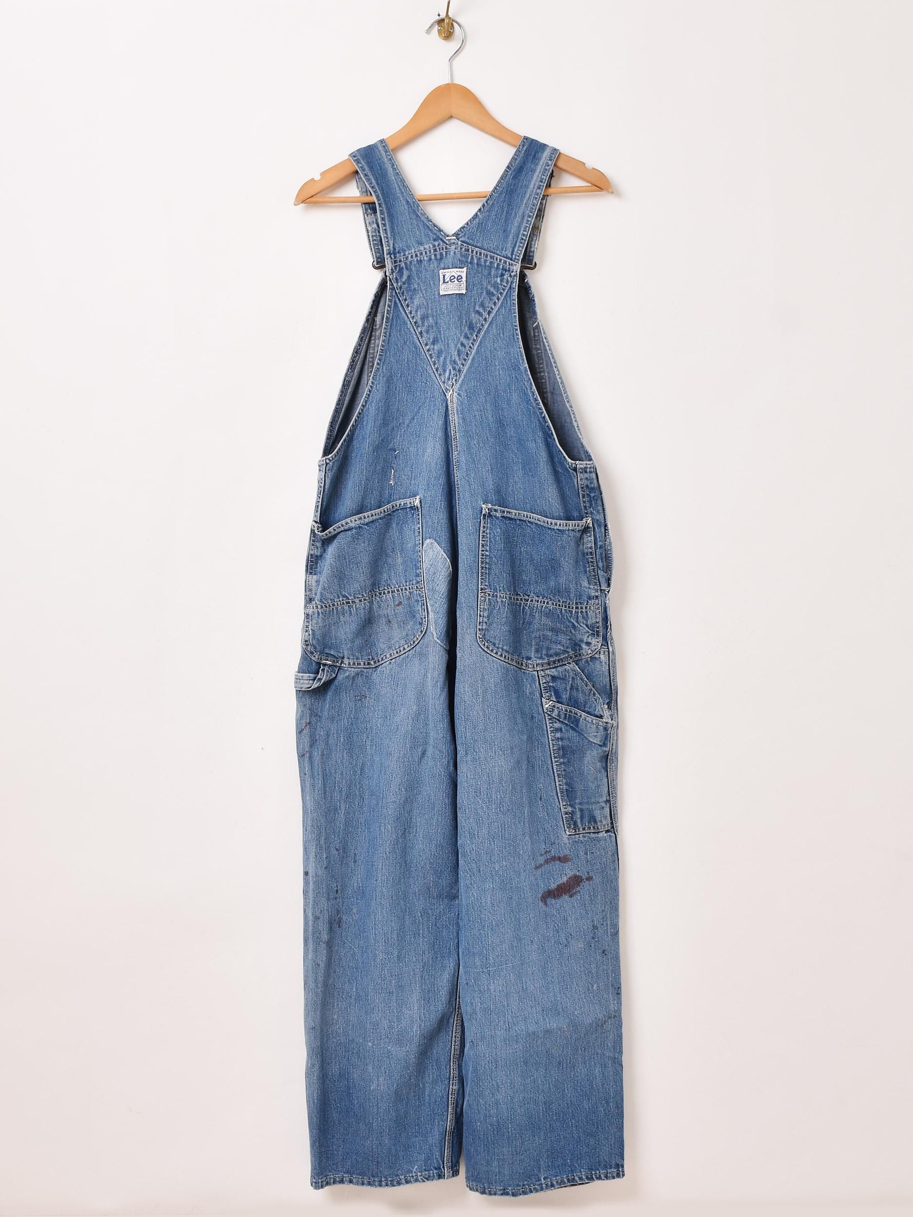 Lee デニムオーバーオール | 30's 〜40's - 古着屋グレープフルーツ