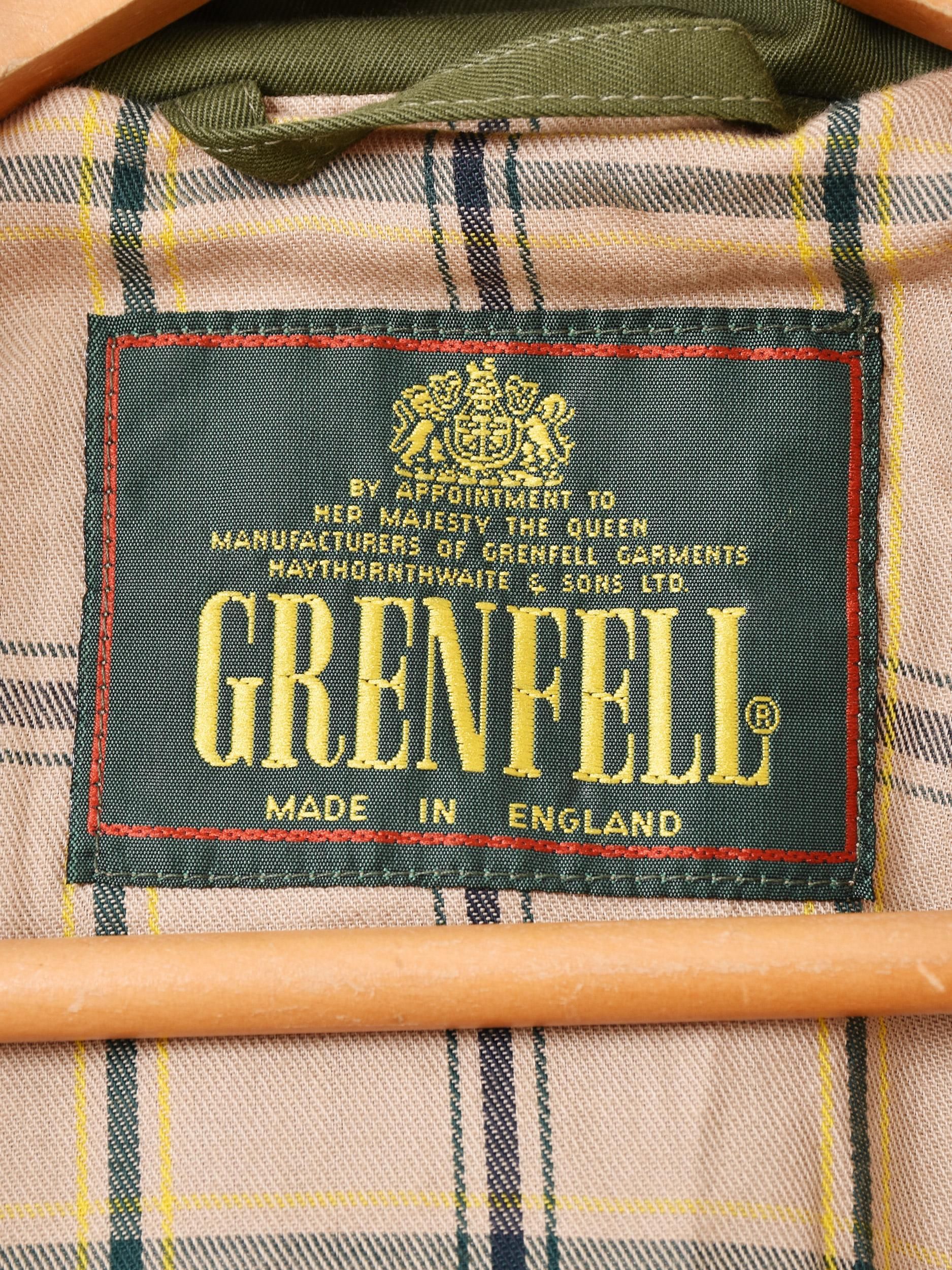 GRENFELL Country Coat | 80's - 古着屋グレープフルーツ ムーン