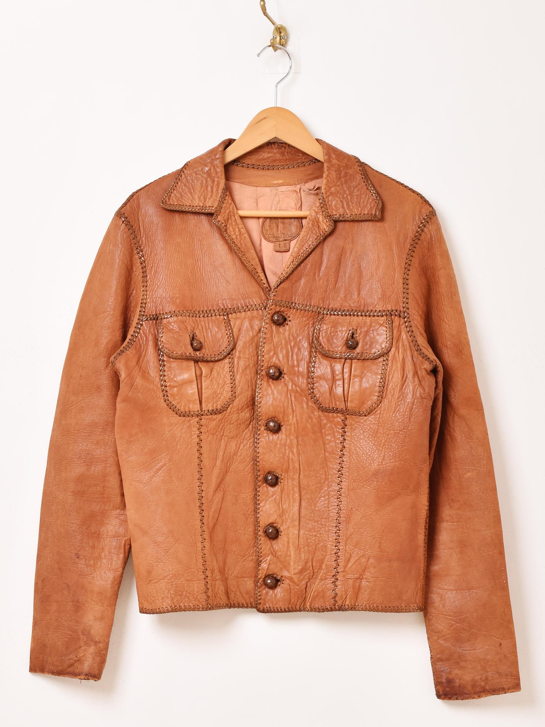 70's North Beach | レザージャケット - 古着屋グレープフルーツ