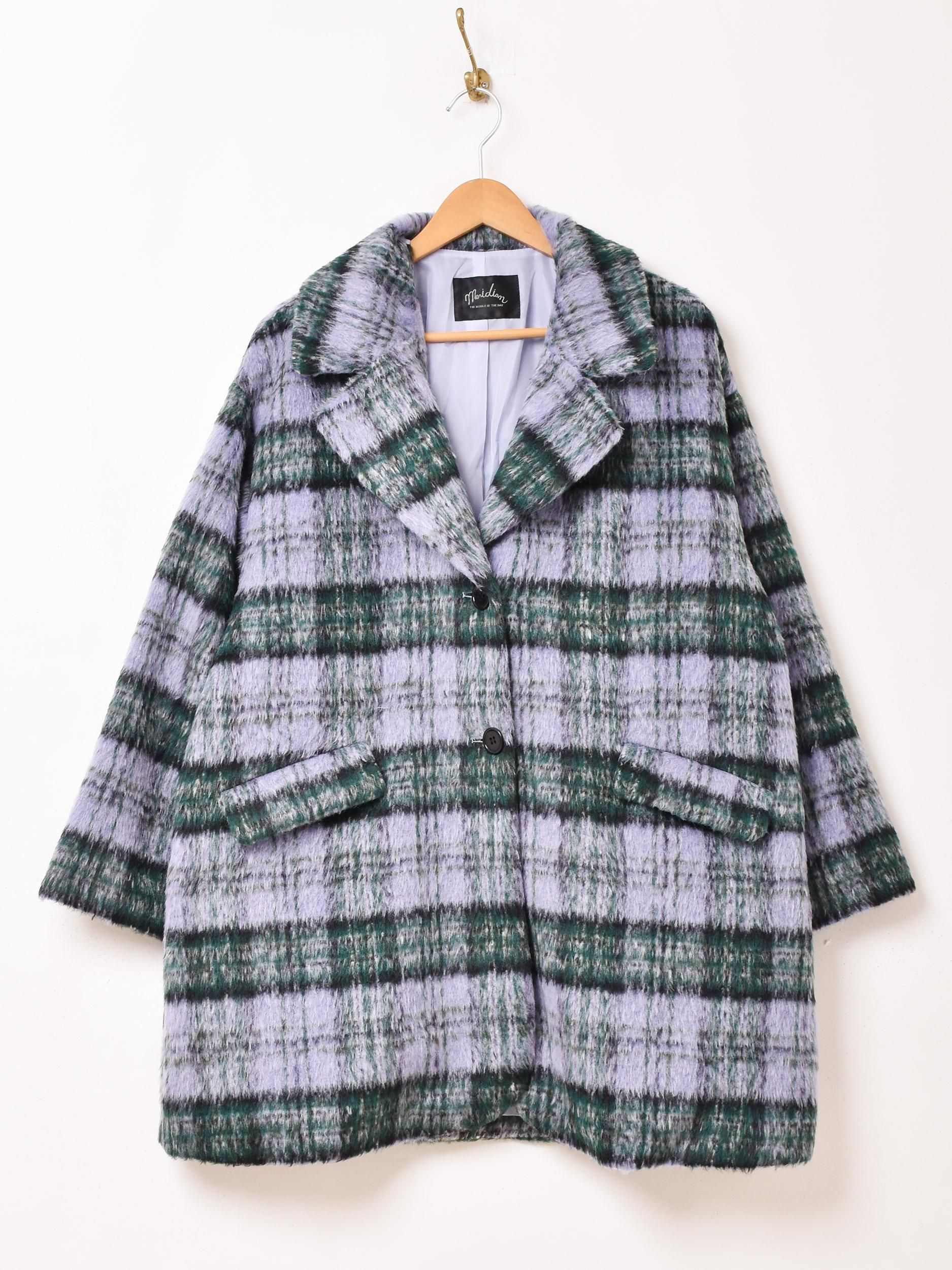 Meridian チェスターコート | パープル - 古着屋グレープフルーツ