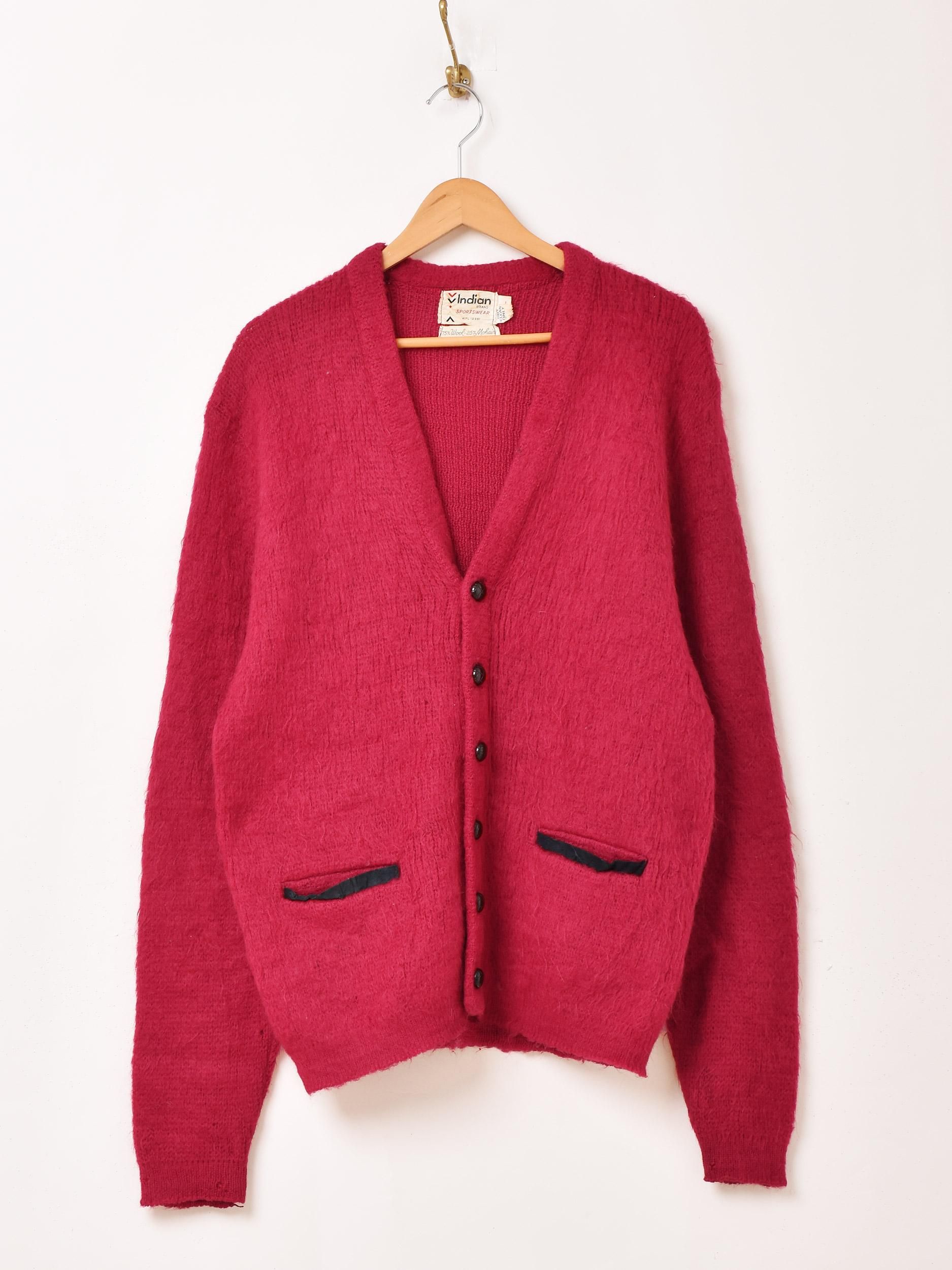 60'sインディアン モヘアカーディガン | ヴィンテージ - 古着屋