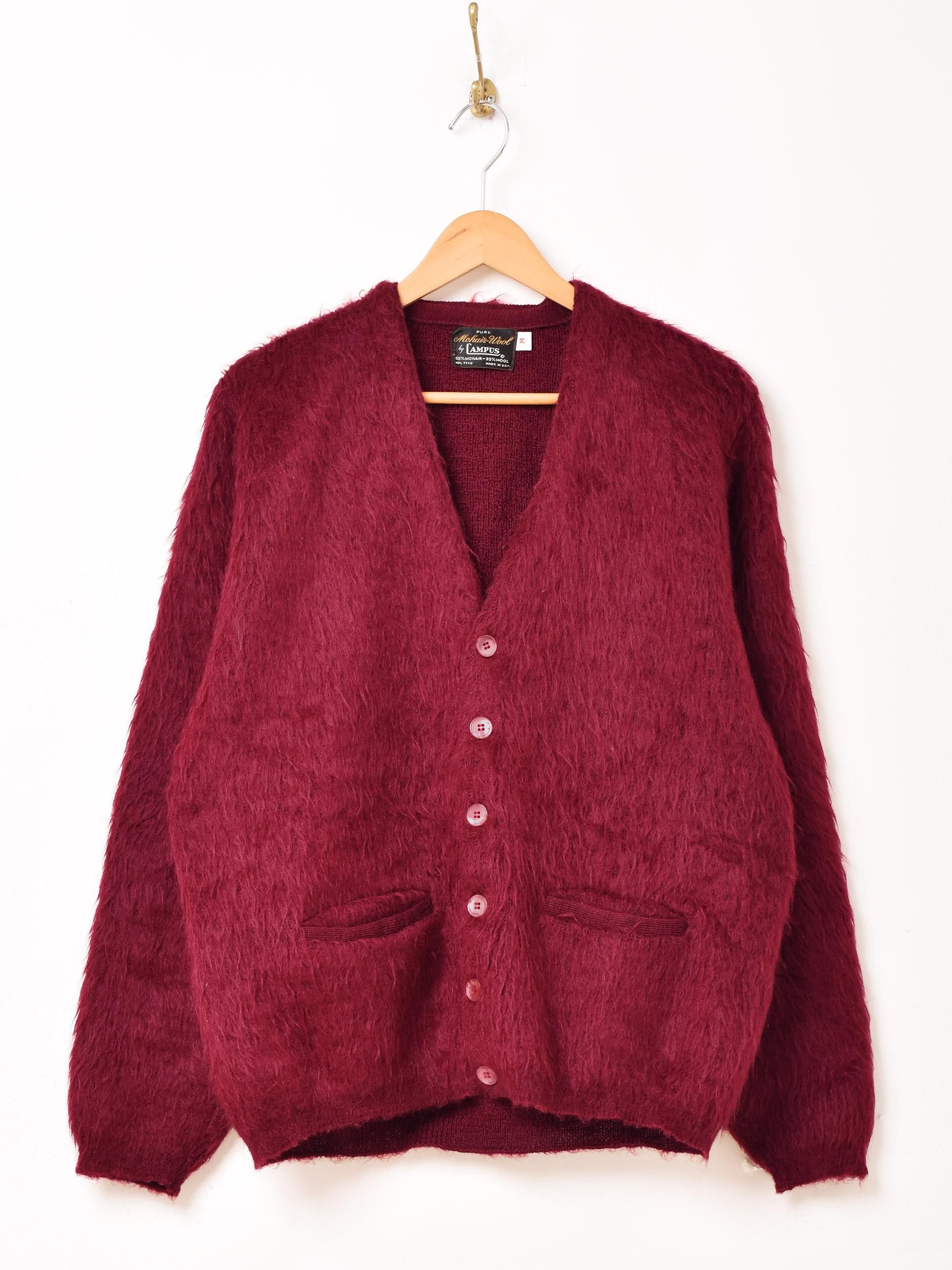 60's CAMPUS モヘアカーディガン | アメリカ製 - 古着屋