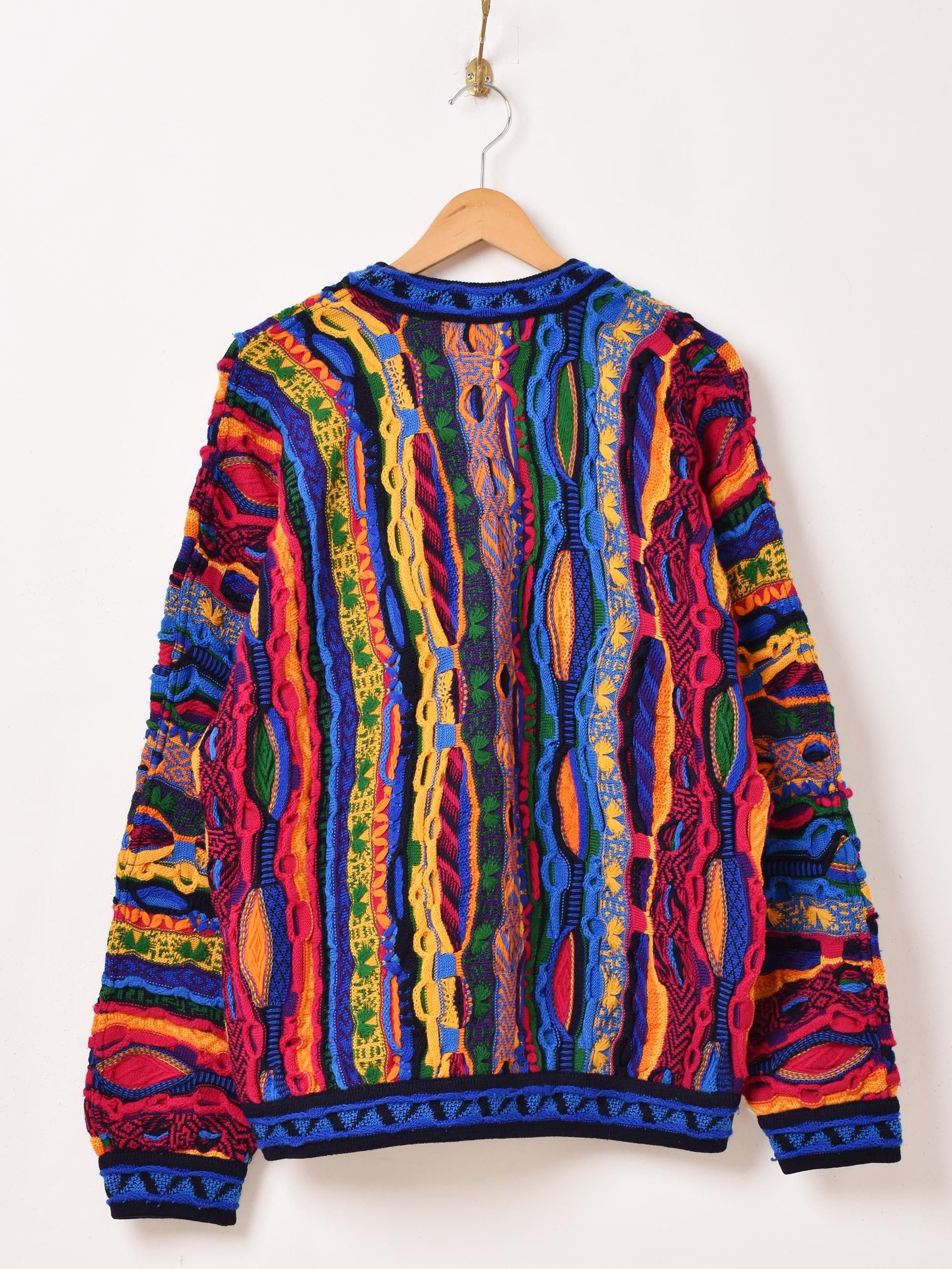 90's COOGI 3Dニットセーター | オーストラリア製 - 古着屋