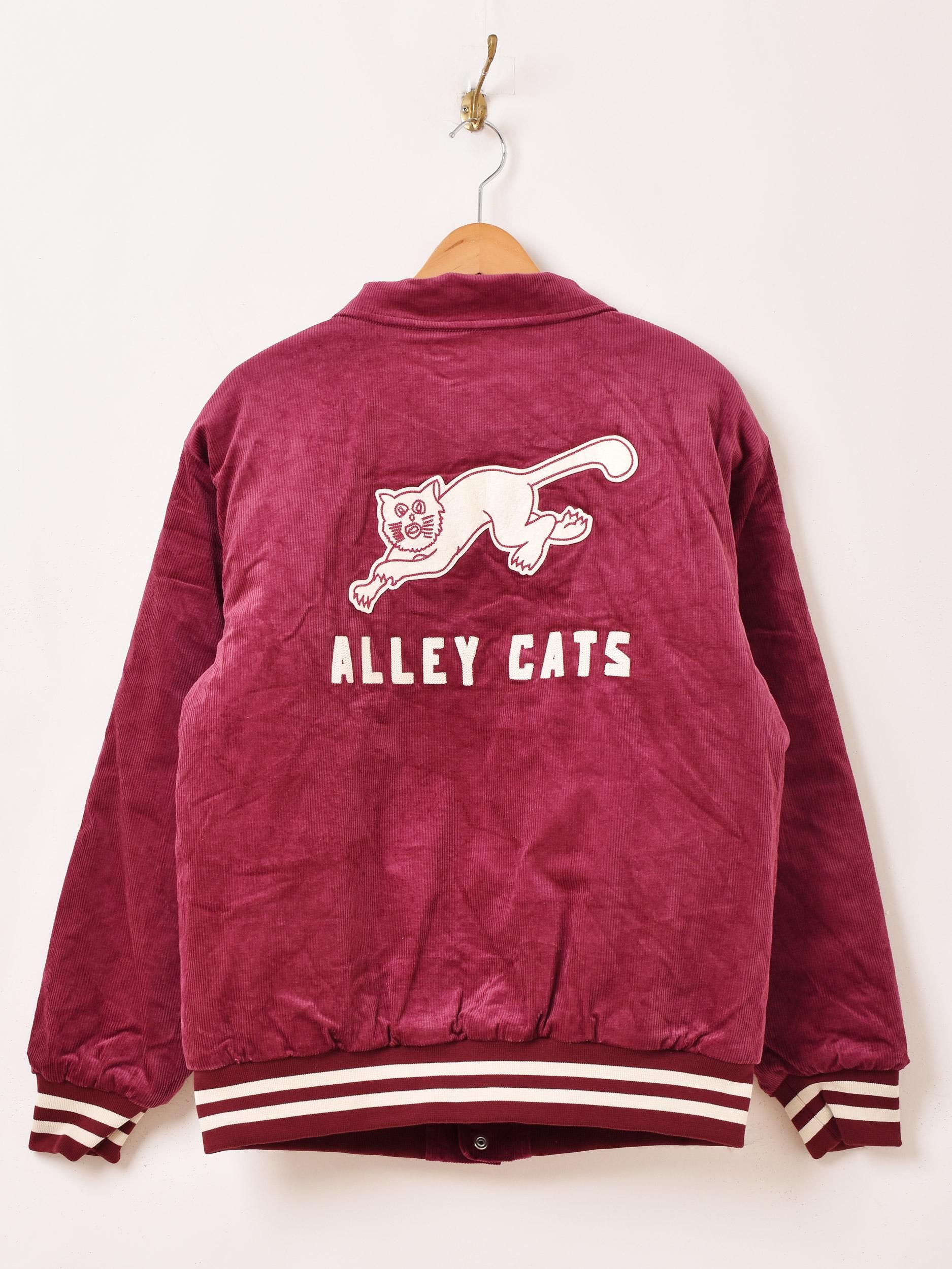 2色展開】「Backers」コーデュロイ スタジアムジャケット「ALLEY CATS